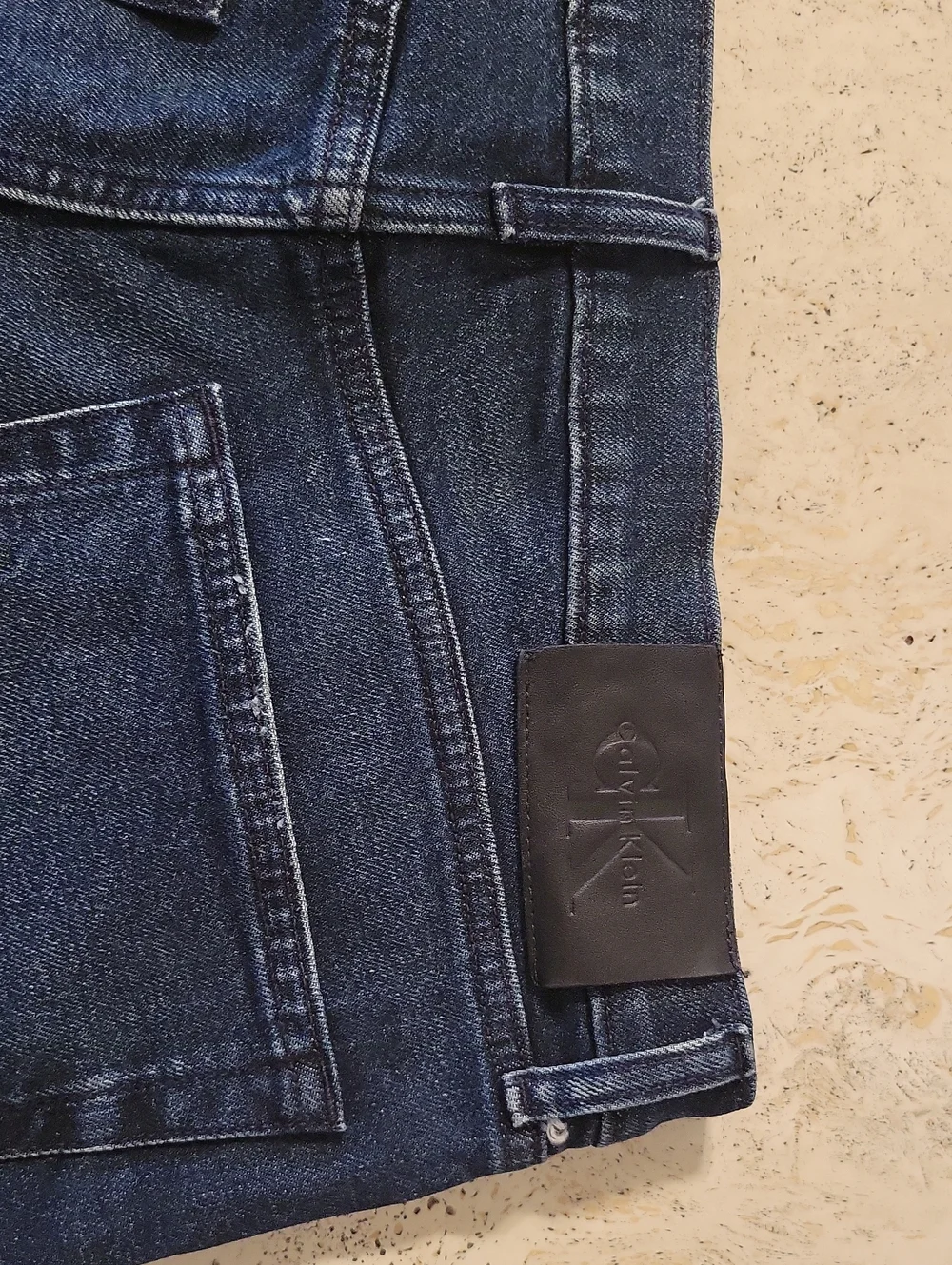 Calvin Klein Men’s Indigo Straight-Leg Jeans